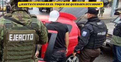 toque de queda en ecuador