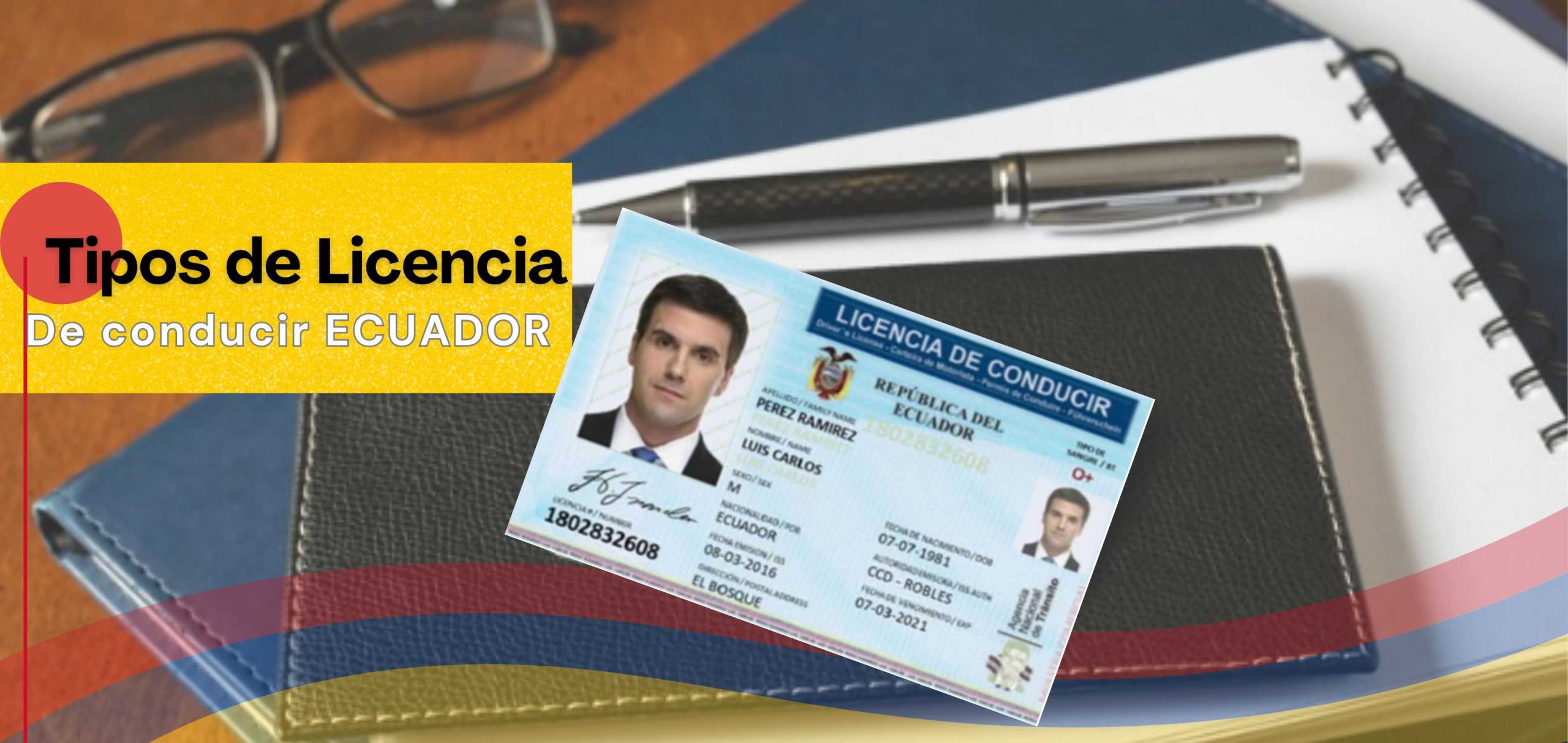 Mira ¿Qué tipos de Licencia de conducir hay en Ecuador?
