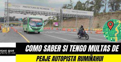 como pagar multas de la autopista rumiñahui