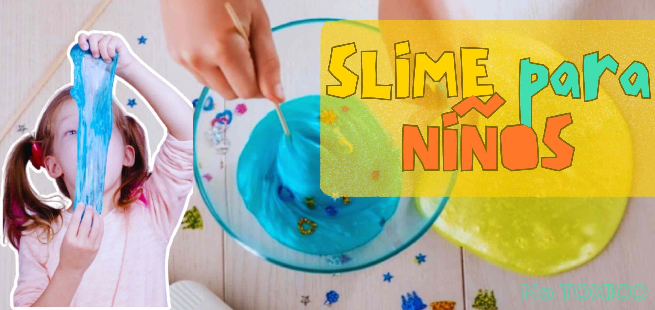 ¿Como hacer SLIME casero NO toxico para Niños? Diviertido