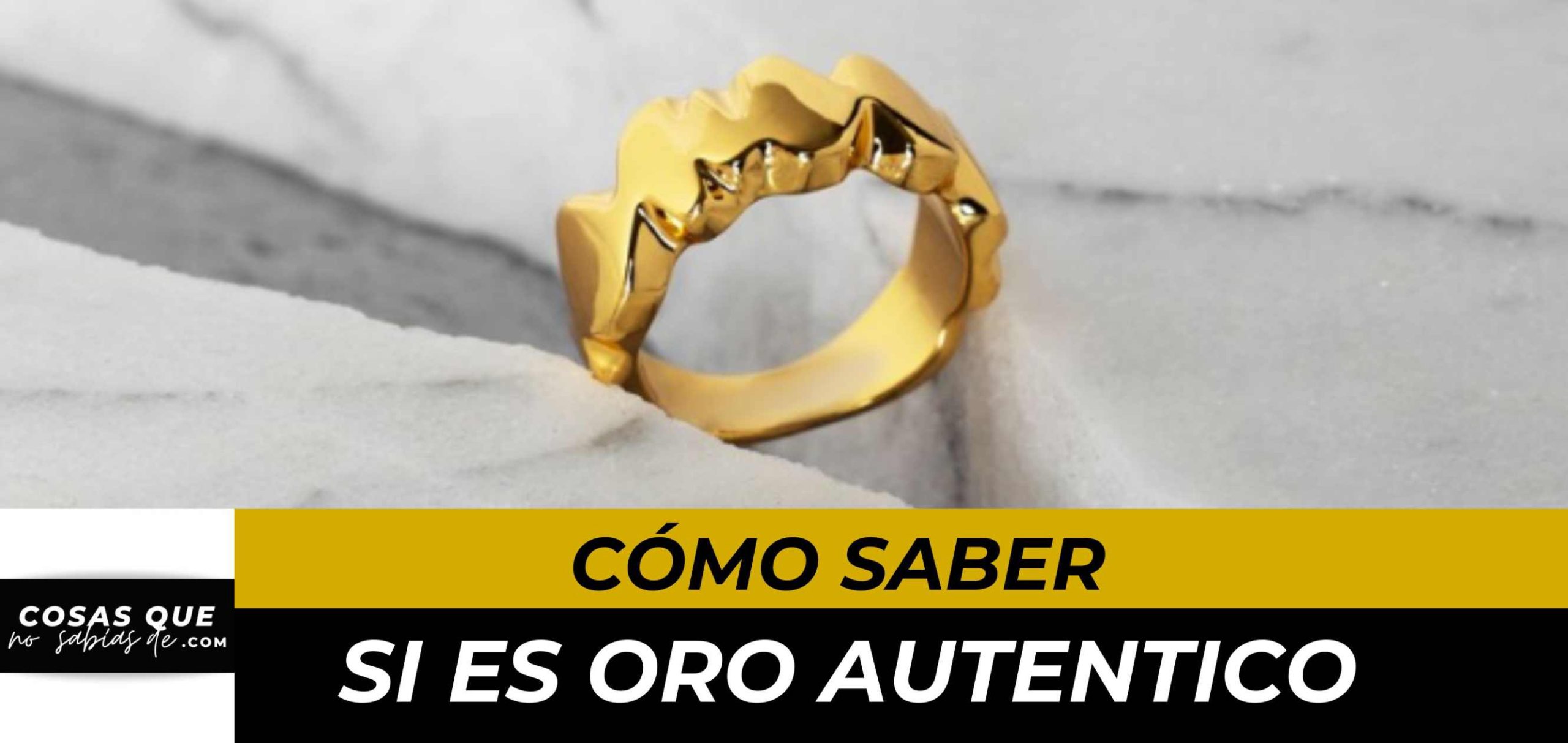 ¿Cómo saber si es de ORO autentico? 7 Trucos Infalibles