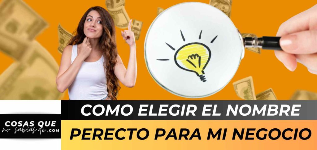 como elegir el nombre para mi empresa