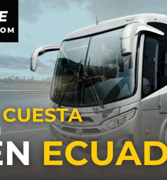 cuanto cuesta un bus en ecuador