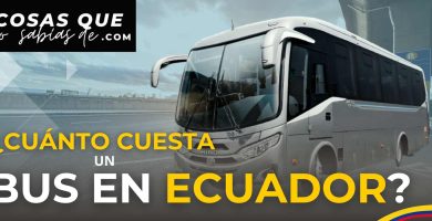 cuanto cuesta un bus en ecuador