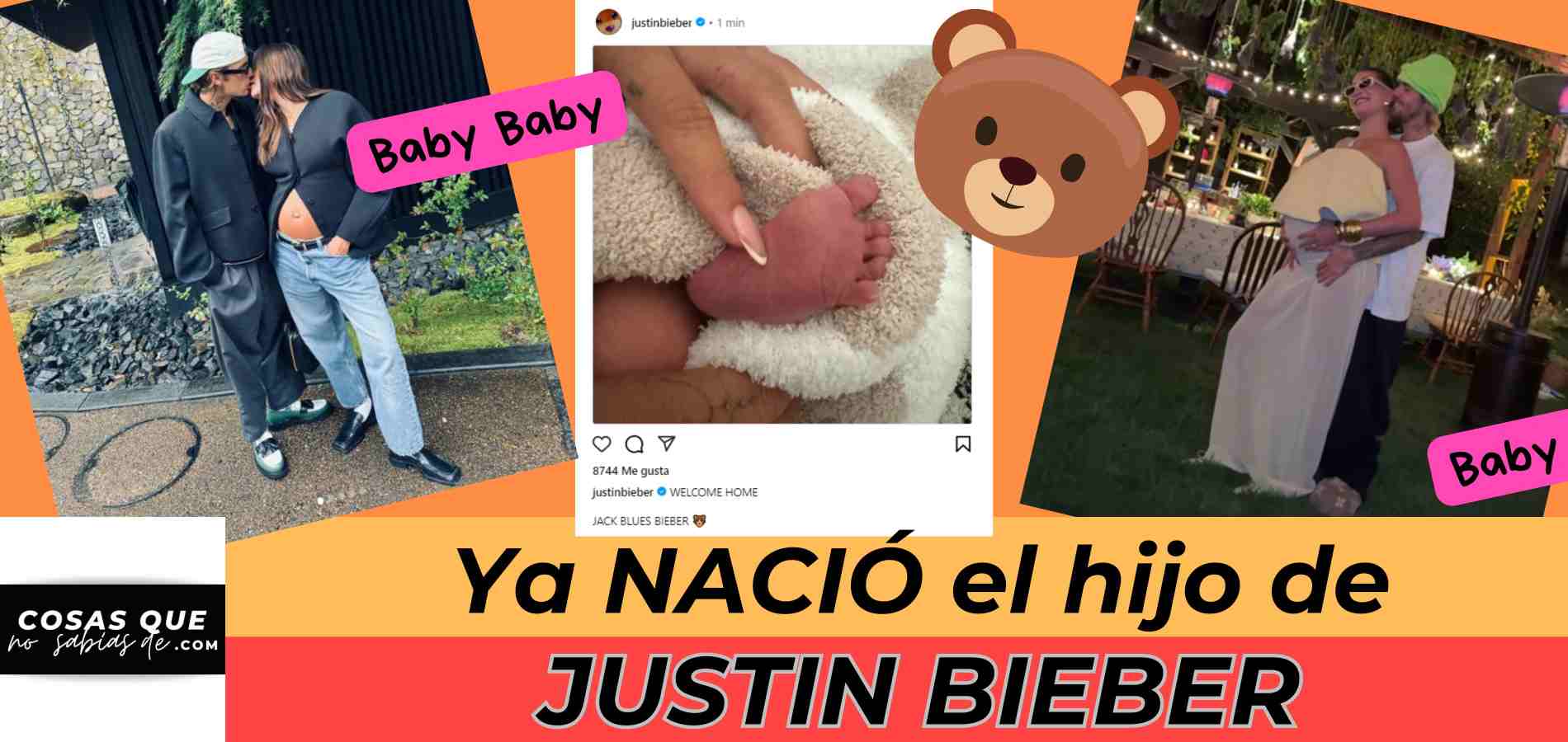 El Hijo de Justin Bieber: ¡Ya Nació el Primogénito Bieber!