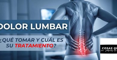 que tomar para el dolor lumbar fuerte